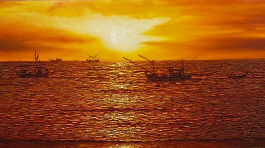 Sunset in Thailand