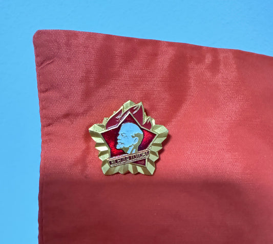 Soviet, Pioneer silk cap