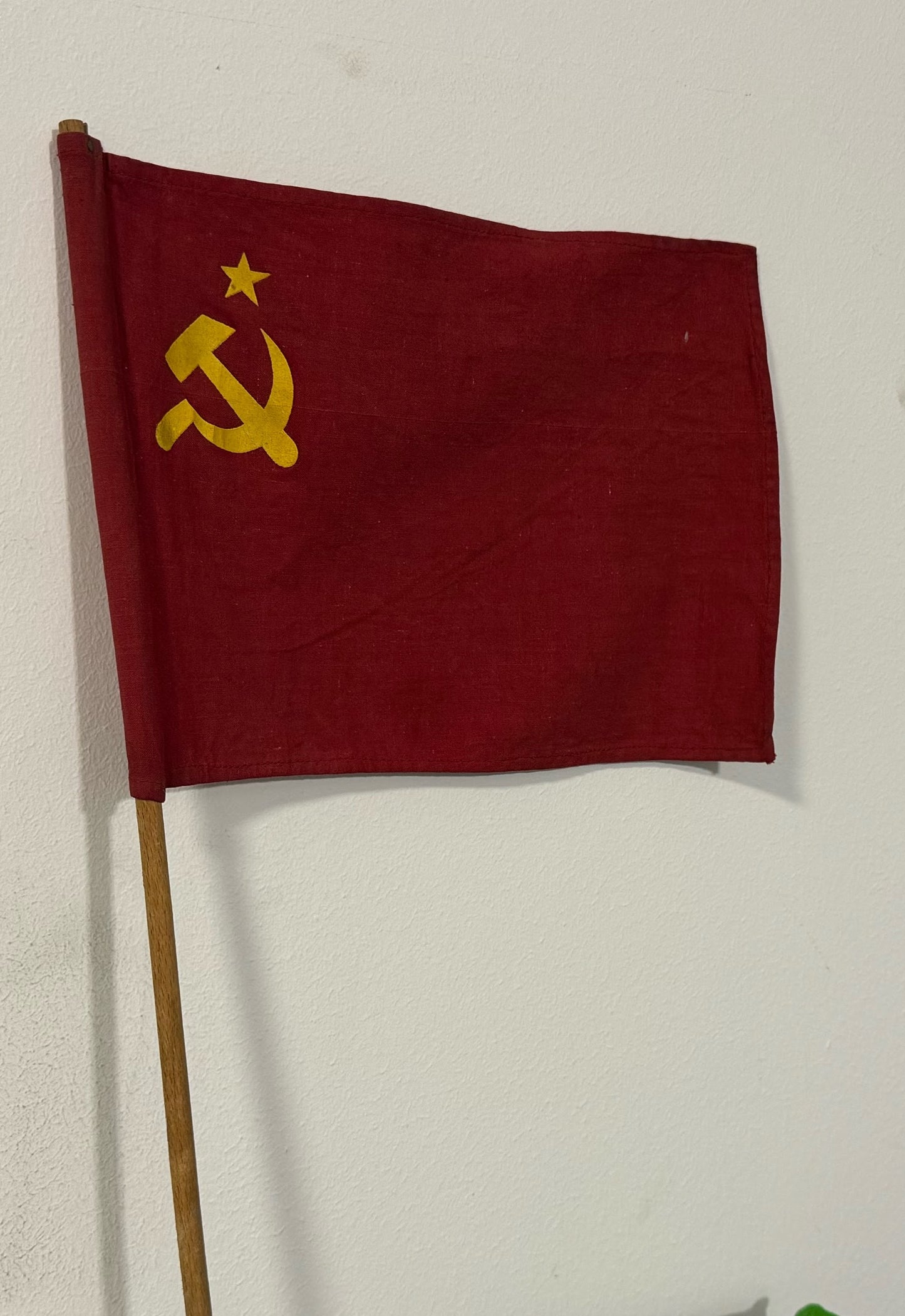 Soviet Hammer & Sickle Flag, Cotton Original