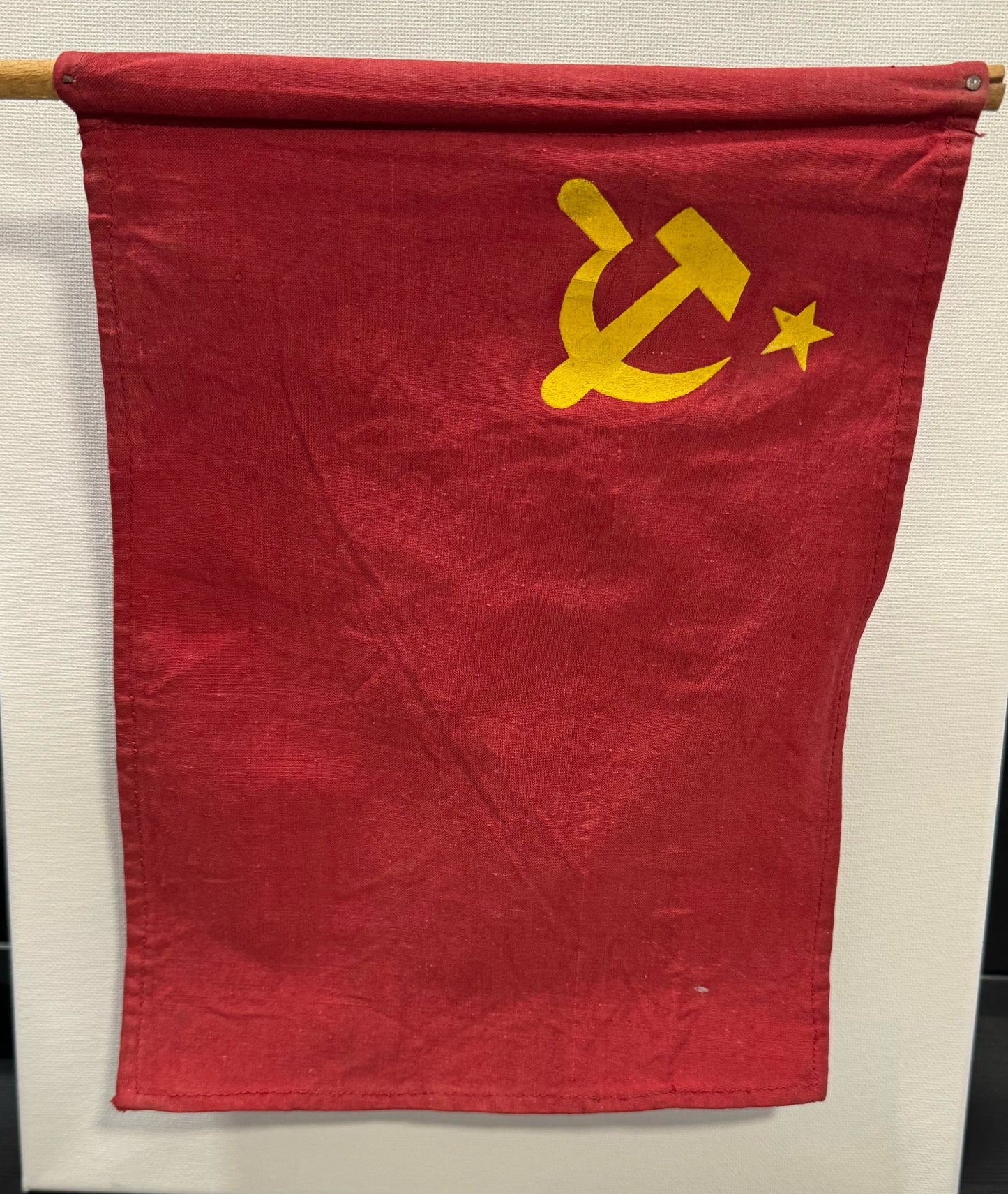 Soviet Hammer & Sickle Flag, Cotton Original